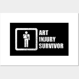 Art Injury Survivor Posters and Art